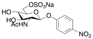 p-Nitrophenyl 6-Sulfo-2-acetamido-2-deoxy-Beta-D-glucopyranoside Sodium Salt