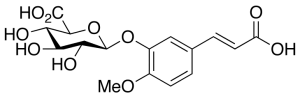 Isoferulic Acid 3-O-beta-D-Glucuronide