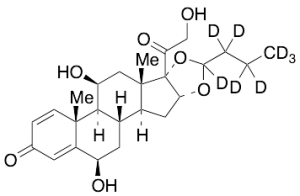 6Beta-Hydroxy Budesonide-d8