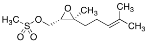 (2S-trans)-3-Methyl-3-(4-methyl-3-pentenyl)-oxiranemethanol Methanesulfonate
