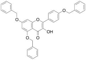 5,7-Bis-(benzyloxy)-2-(4-(benzyloxy)phenyl)-3-hydroxy-4H-chromen-4-one