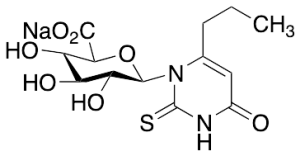 Propylthiouracil N-Beta-D-Glucuronide Sodium Salt
