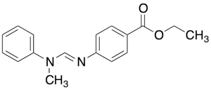 Ethyl 4-[[(methylphenylamino)methylene]amino]benzoate