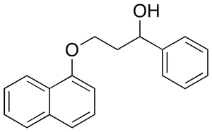 3-(1-Naphthalenyloxy)-1-phenyl-1-propanol