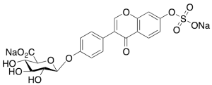 Daidzein-7-sulfate-4’-Beta-D-glucuronide Disodium Salt