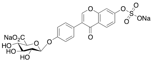 Daidzein-7-sulfate-4’-Beta-D-glucuronide Disodium Salt