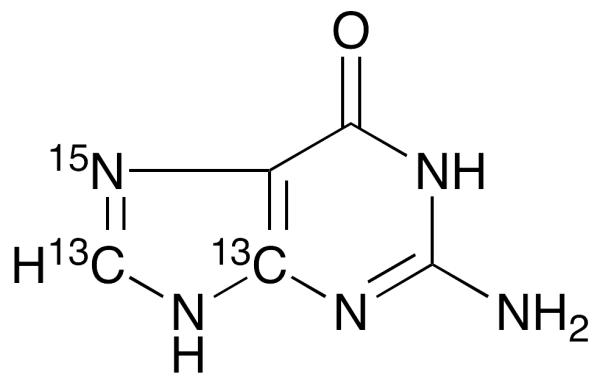 Guanine-4,8-13C2,7-15N