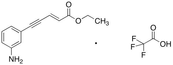(E)-5-(3-Aminophenyl)-2-penten-4-ynoic Acid Ethyl Ester Trifluoroacetic Acid Salt