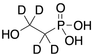 2-Hydroxyethanephosphonic Acid-d4
