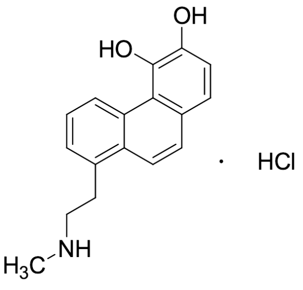 8-(2-(Methylamino)ethyl)phenanthrene-3,4-diol Hydrogen Chloride