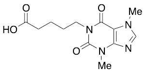 1-(4-Carboxybutyl)-3,7-dimethylxanthine