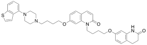 7-[4-(4-Benzo[b]thien-4-yl-1-piperazinyl)butoxy]-1-[4-[(1,2,3,4-tetrahydro-2-oxo-7-quinolinyl)oxy]butyl]-2(1H)-quinolinone