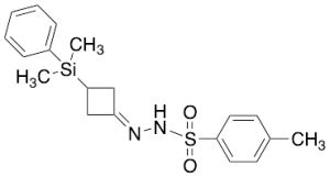 4-Methyl-benzenesulfonic Acid 2-[3-(Dimethylphenylsilyl)cyclobutylidene]hydrazide