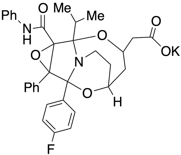 Atorvastatin Epoxy Pyrrolooxazin Tricyclic Potassium Salt Impurity (>85%)