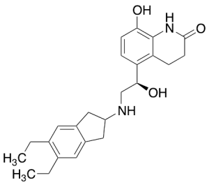 8-Hydroxy-3,4-dihydroquinolin-2-oxo-indacaterol