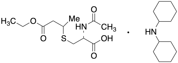 N-Acetyl-S-(2-ethoxycarbonylethyl-1-methyl)-L-cysteine, Dicyclohexylammonium Salt(Mixture of Diastereomers)