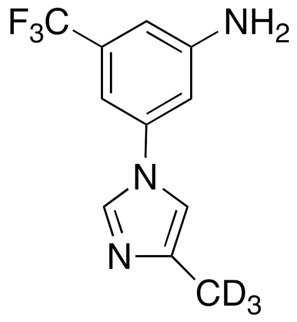 3-(4-Methyl-1H-imidazol-1-yl)-5-trifluoromethylaniline-d3