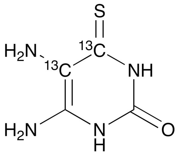 5,6-Diamino-4-thiouracil-13C2