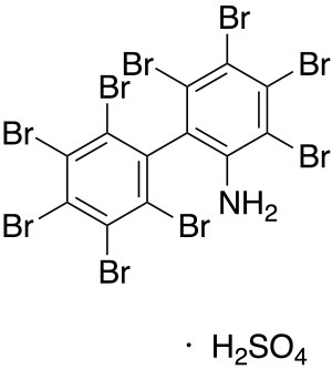 2',3,3',4,4',5,5',6,6'-Nonabromo-[1,1'-biphenyl]-2-amine Hydrogen Sulfate Salt
