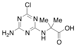 Deethylcyanazine acid