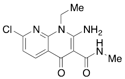 2-Amino-7-chloro-1-ethyl-N-methyl-4-oxo-1,4-dihydro-1,8-naphthyridine-3-carboxamide