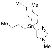 1-Methyl-4-(tributylstannyl)imidazole