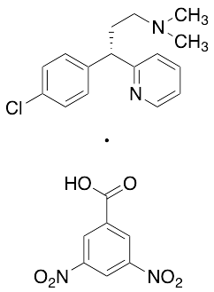 (S)-Chloropheniramine 3,5-Dinitrobenzoic Acid
