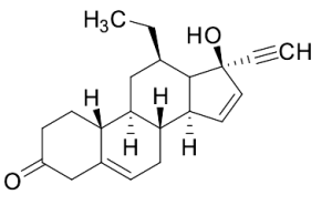 ∆-5(6)-Gestodene (>90%)