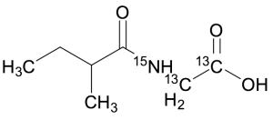 N-(2-Methyl-1-oxobutyl)glycine-13C2,15N