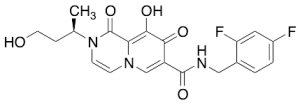 N-[(2,4-Difluorophenyl)methyl]-1,8-dihydro-9-hydroxy-2-[(1R)-3-hydroxy-1-methylpropyl]-1,8-dioxo-2H-pyrido[1,2-a]pyrazine-7-carboxamide