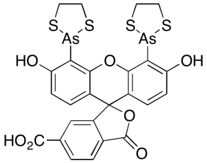 4',5'-Bis(1,3,2-dithiarsolan-2-yl)-3',6'-dihydroxy-3-oxospiro[isobenzofuran-1(3H),9'-[9H]xanthene]-6-carboxylic Acid