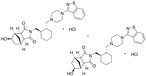 5Beta/6Beta-Hydroxy Lurasidone Hydrochloride(Mixture of Diastereomers)
