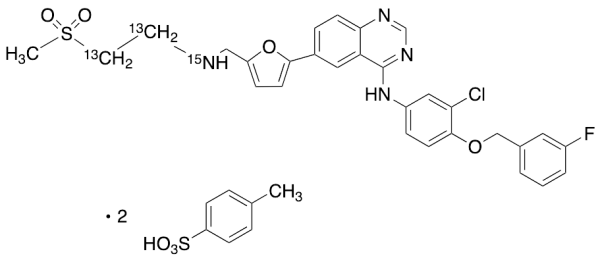 Lapatinib-13C2,15N Ditosylate