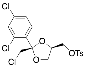 ((2R,4R)-2-(Chloromethyl)-2-(2,4-dichlorophenyl)-1,3-dioxolan-4-yl)methyl 4-Methylbenzenesulfonate