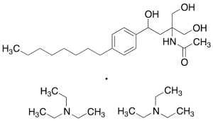 N-[3-Hydroxy-1,1-bis(hydroxymethyl)-3-(4-octylphenyl)propyl]-acetamide Triethyamine (1:2)