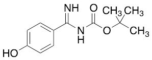 1,1-Dimethylethyl N-[(4-Hydroxyphenyl)iminomethyl]carbamic Acid Ester