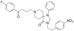 N-(p-Nitrophenethyl)spiperone