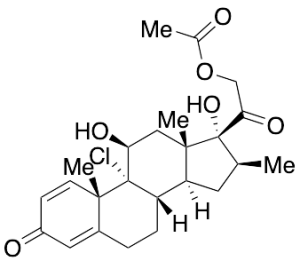 (11beta,16beta)-21-(Acetyloxy)-9-chloro-11,17-dihydroxy-16-methylpregna-1,4-diene-3,20-dione