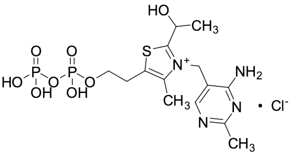 3-((4-Amino-2-methylpyrimidin-5-yl)methyl)-5-(2-((hydroxy(phosphonooxy)phosphoryl)oxy)ethyl)-2-(1-hydroxyethyl)-4-methylthiazol-3-ium Chloride