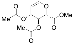 2,6-Anhydro-5-deoxy-D-lyxo-hex-5-enonic Acid Methyl Ester 3,4-Diacetate