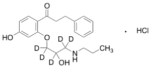 4-Hydroxy Propafenone-d5 Hydrochloride