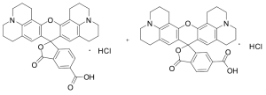 5(6)-Carboxy-X-rhodamine Hydrochloride