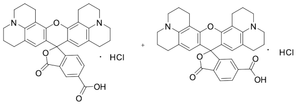 5(6)-Carboxy-X-rhodamine Hydrochloride