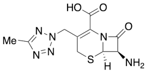 (6R,7R)-7-Amino-3-[(5-methyl-2H-tetrazol-2-yl)methyl]-8-oxo-5-Thia-1-azabicyclo[4.2.0]oct-2-ene-2-carboxylic Acid