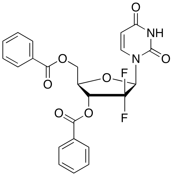 2’,2’-Difluoro-2’-deoxyuridine 3',5'-Dibenzoate