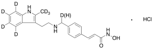 Panobinostat-d8 (Major) Hydrochloride Salt