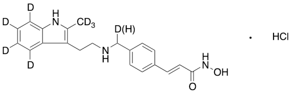 Panobinostat-d8 (Major) Hydrochloride Salt