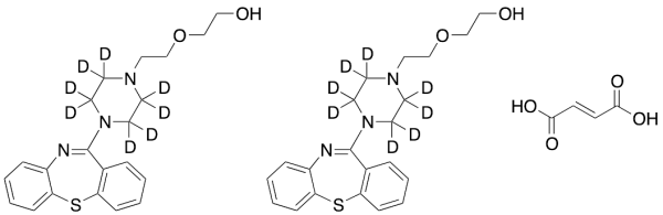 Quetiapine-d8 Hemifumarate (piperazine-d8)