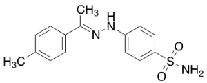4-[2-[1-(4-Methylphenyl)ethylidene]hydrazinyl]benzenesulfonamide