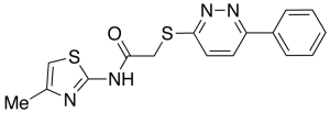 N-(4-Methyl-2-thiazolyl)-2-[(6-phenyl-3-pyridazinyl)thio]-acetamide